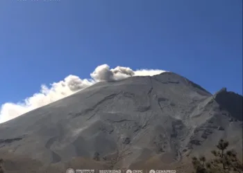 El Popo se mantiene en fase amarilla