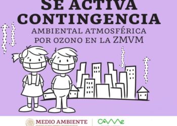 Por ozono, nuevamente decretan contingencia ambiental en ZMVM