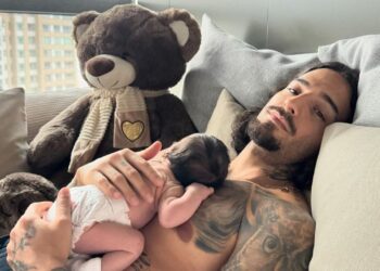 Maluma presume sus primeros 15 días como papá