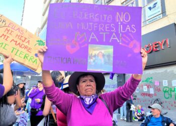 En la 8M, Llantos y lamentos por las hijas desaparecidas o asesinadas