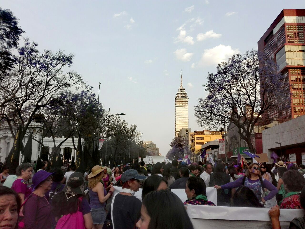 Marcha del Día de la Mujer, Ciudad de México