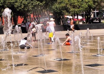 Calor y lluvias, en el inicio de la primavera