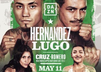 “Rocky” Hernández y Erika Cruz en la Feria de San Marcos