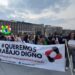 Tras marcha y bloqueos, trabajadores firman minuta con Gobierno de la CDMX