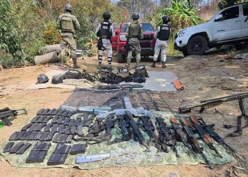 Desactivan campamento del CJNG. Foto: Francisco Castellanos