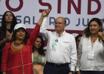 Sindicatos cierran filas con campaña de Clara Brugada