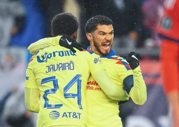 América goles 4-0 a Revolution