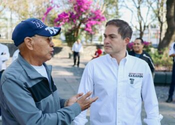 “Aguanten, porque pronto rescataremos la alcaldía Álvaro Obregón”, dice Javier López Casarín