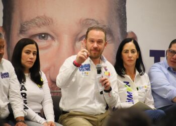 Taboada y candidatos opositores exigen a Batres frenar espionaje rumbo al 2 de junio