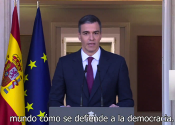 Presidente de España no renuncia; «seguiré con más fuerza»