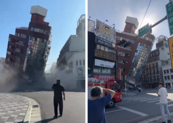 Sacude a Taiwán terremoto de 7.3 grados