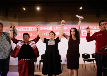 Señala Brugada que su campaña fue de territorio y no de escritorio