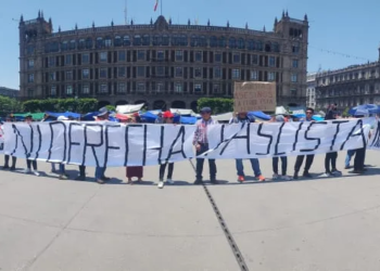Marea Rosa deja seis maestros de la CNTE lesionados