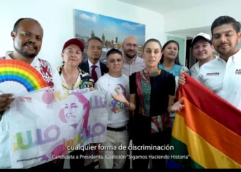 Se garantizarán los derechos de la población LGBTIQ+: Sheinbaum 