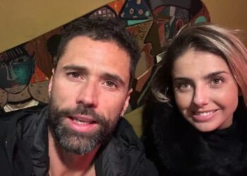 Michelle Renaud y Matías Novoa