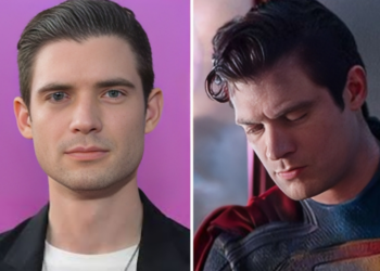 David Corenswet se pone el traje de Superman