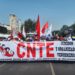 Miles de maestros marchan en la CDMX por solución a sus demandas