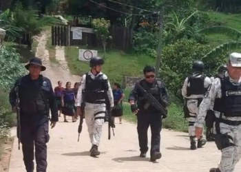 Localizan cadáveres de cuatro hombres asesinados a balazos en paraje de Pantelhó