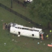 Volcadura de autobús en Florida deja 8 muertos; habría mexicanos