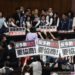 Pelea en Congreso de Taiwán deja 5 legisladores heridos