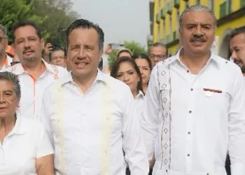 Destaca logros laborales Gobernador Cuitláhuac García de la 4T. Foto : Laura Valencia