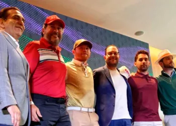 «Canelo» Álvarez inaugura tercer torneo «No Golf No Life»