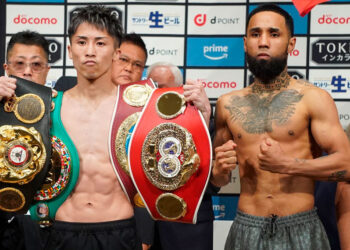 “Pantera” Nery y Naoya Inoue libran la báscula
