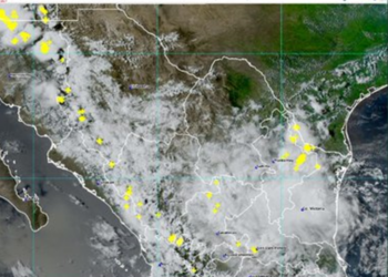 Se esperan lluvias puntuales torrenciales en Nuevo León, Tamaulipas, San Luis Potosí y Veracruz
