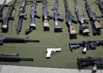 Detienen en Buenavista a cinco hombres con 16 armas y seis vehículos  