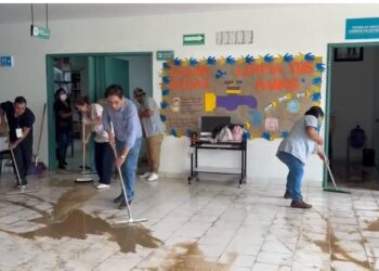 Activan protocolo de rehabilitación en hospital de la niñez inundado
