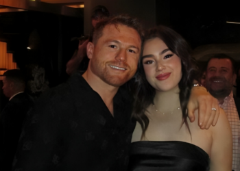 Saúl "Canelo" Álvarez y su hija mayor Emily Cinnamon | AMEXI/FOTO: Instagram: @emilyc.alvarez