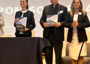 Estas son las 10 peticiones de la Iglesia Católica a Claudia Sheinbaum