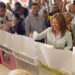 Confía Lucy Meza en jornada tranquila; sobre aceptar resultados no quiso hablar