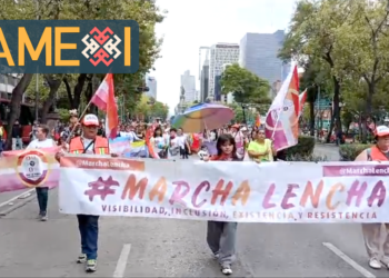 «Marcha Lencha» tuvo su cuarta edición en la Ciudad de México