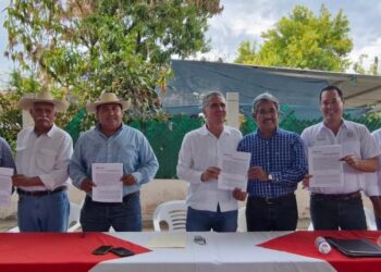 Ejidatarios y gobierno construirán presa en Tuzantla, para regar tierras y consumo humano