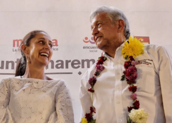 Tras reunión con AMLO, Sheinbaum ofrecerá mensaje en Palacio Nacional