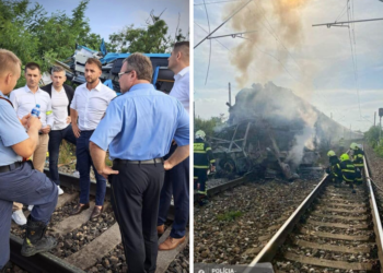 Tren impacta autobús en Eslovaquia; 5 fallecidos