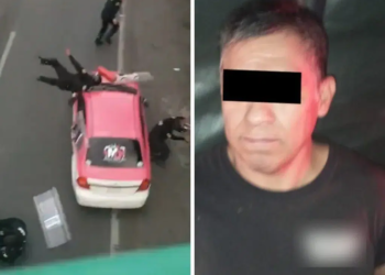 Taxista atropella a tres policías durante manifestación en El Caminero