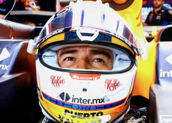 “Checo” Pérez abandona el GP de Canadá