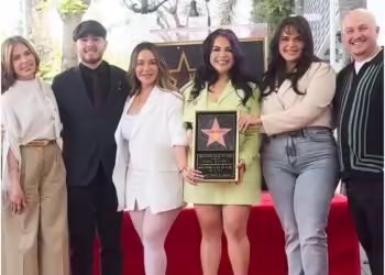 Jenni Rivera ya tiene su estrella en Hollywood y así la develaron sus cinco hijos