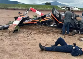 Se desploma helicóptero en Atoyac, Jalisco