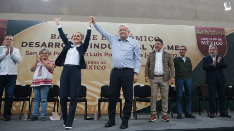 Gira por SLP /Amexi /Foto: Presidencia de la República
