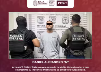 Capturan a presuntos homicidas estadunidenses en Baja California
