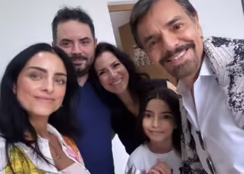 Los Derbez acompañan a José Eduardo en el nacimiento de Tessa