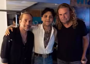 Christian Nodal se sube al escenario con Maná en Madrid