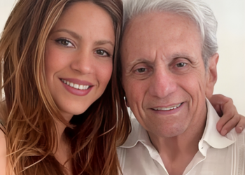 Shakira y su padre William Mebarak