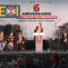 Morena y Claudia Sheinbaum festejan el triunfo de AMLO de 2018 en Los Pinos