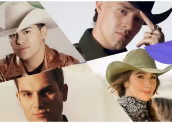 Paola Jara, Pipe Bueno, Yeison Jiménez y Luis Alfonso en Semana Musical de Billboard