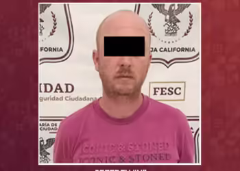 Detiene Fuerza Estatal a agresor sexual de Estados Unidos en Ensenada