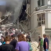 Misil destruye parte del Hospital Infantil Ohmatdyt. Foto: Tomada del Perfil de Volodimir Zelensky en X.
